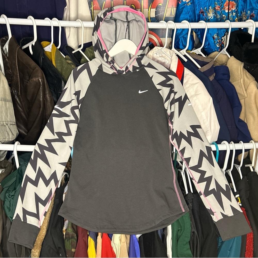 Nike Dri-Fit Geometric Lightweight Hoodie XS